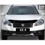 Дефлектор капота Suzuki SX4 (2013-) (темн.)
