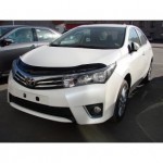 Дефлектор капота Toyota Corolla (2013-) (темный)