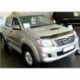 Дефлектор капота Toyota Hilux (2011-2015) (темный)