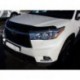 Дефлектор капота Toyota Highlander (Тойота Хайлендер) (2014-) темный