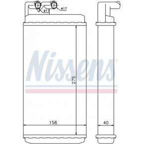 Радиатор отопителя Audi A6 C4