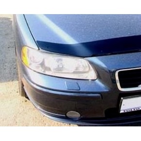 Дефлектор капота Volvo S60 (-2009) (темный)