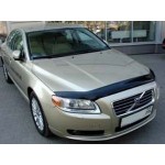 Дефлектор капота Volvo XC70/ Volvo V70/ Volvo S80 (2007-) (темный)