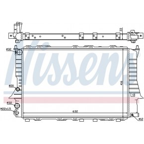 Радиатор охлаждения Audi A6 C4