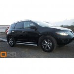 Пороги алюминиевые (Alyans) Nissan Murano (2008-2015)