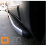 Пороги алюминиевые (Alyans) Volkswagen Tiguan (Тигуан) (2008-2017)
