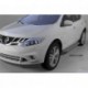 Пороги алюминиевые (Sapphire Silver) Nissan Murano (2008-2015)