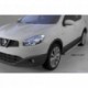 Пороги алюминиевые (Emerald Black) Nissan Qashqai (Ниссан Кашкай) (2006-2014)