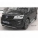 Пороги алюминиевые (Brillant) Ford Explorer (2011-/ 2015-) (серебр)