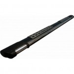 Пороги алюминиевые (Emerald Black) Mazda (Мазда) BT50 (2006-2011)/ Ford Ranger (2006-2012)