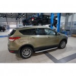 Пороги алюминиевые (Alyans) Ford Kuga (2013-/ 2016-)