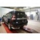 Защита заднего бампера Toyota Land Cruiser 150 (2009- /2014- /2017-) (уголки) d70/42
