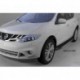 Пороги алюминиевые (Onyx) Nissan Murano (2008-2015)