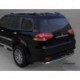 Защита заднего бампера Mitsubishi Pajero Sport (Митсубиши Паджеро) (2008-) (одинарная) d 76