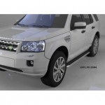 Пороги алюминиевые (Ring) Land Rover Freelander 2 (2008-)