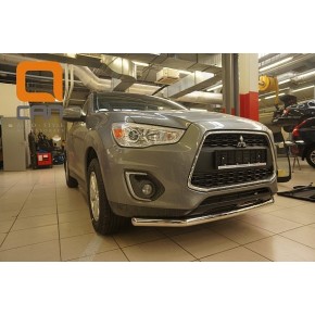 Защита переднего бампера Mitsubishi ASX (Митсубиши ASX) (2012-2016) (одинарная) d 60