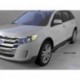 Пороги алюминиевые (Emerald Black) Ford Edge (2014-)