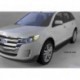 Пороги алюминиевые (Sapphire Black) Ford Edge (2014-)