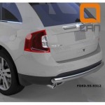 Защита заднего бампера Ford Edge (2014-) (одинарная) d 76