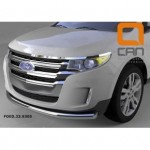 Защита переднего бампера Ford Edge (2014-) (одинарная) d 76