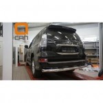 Защита заднего бампера Lexus GX460 (2014-) (одинарная) d 76
