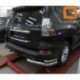 Защита заднего бампера Lexus GX460 (2014-) (уголки) d 76/42