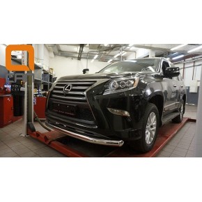 Защита переднего бампера Lexus GX460 (2014-) (одинарная) d 76