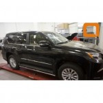 Защита штатных порогов Lexus GX460 (2014-) d 42