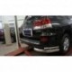 Защита заднего бампера Lexus LX570 (2014-2015) (уголки) d76/42