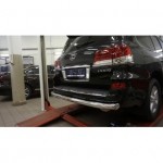 Защита заднего бампера Lexus LX570 (2014-2015 / 2015-) (одинарная) d 76