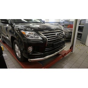 Защита переднего бампера Lexus LX570 (2014-2015) (одинарная) d 76