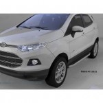 Пороги алюминиевые (Alyans) Ford EcoSport (2014-)