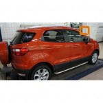 Пороги алюминиевые (Ring) Ford EcoSport (2014-)