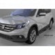 Пороги алюминиевые (Zirkon) Honda (Хонда) CR-V (2012-2014 / 2015-)