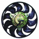 Мотор+вентилятор радиатора охлаждения в сборе (180w 280mm) Audi A6 C4