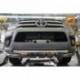 Защита переднего бампера Toyota Hilux (2015-) / Toyota Fortuner (2017-) (двойная Shark) d76/76