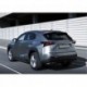 Пороги Rival Black Lexus NX 2014-2017, черный кант 173 см