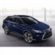 Пороги Rival Black Lexus RX 2015-, черный кант 180 см