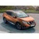 Пороги Rival Black Nissan Murano 2016-, черный кант 180 см