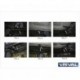 Пороги Rival Black Subaru Forester 2013-2015-, черный кант 173 см