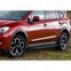 Пороги Rival Black Subaru XV 2011-2016, черный кант 173 см