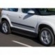 Пороги Rival Black Skoda Yeti 2009-2014-, черный кант 173 см