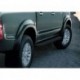 Пороги Rival Black Toyota Hilux 2005-2011-2015, черный кант 193 см