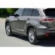 Пороги Rival Black Toyota Highlander 2007-2010-2014, черный кант 180 см