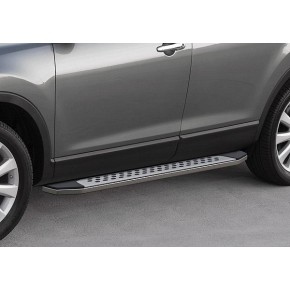 Пороги Rival Bmw-Style Honda CR-V 2007-2010-2012, овал 173 см