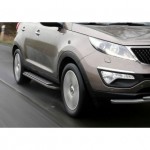 Пороги Rival Bmw-Style Hyundai IX35 2010-2013-2015/Kia Sportage 2010-2014-2015, круг 173 см