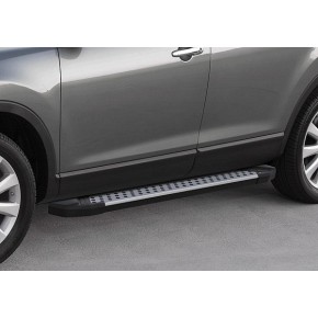 Пороги Rival Bmw-Style Mitsubishi Pajero Sport 2008-2013-2016, круг 173 см