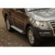 Пороги Rival Bmw-Style Mitsubishi Pajero IV 2006-2011-2014-, овал 173 см