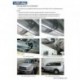 Пороги Rival Bmw-Style Mitsubishi Pajero IV 2006-2011-2014-, овал 173 см