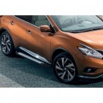 Пороги Rival Bmw-Style Nissan Murano 2016-, круг 180 см
